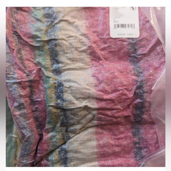 🆕Free People Stripped Blanket - Picture 7 of 7